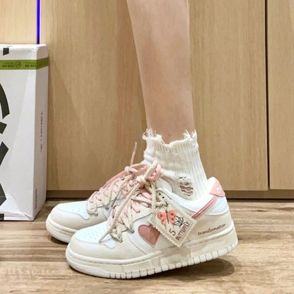 Damen Sneaker Hochwertig Modern Schnürung Sportlich