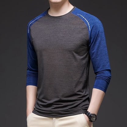 Herren Langarmshirt Sportlich Ergonomisch