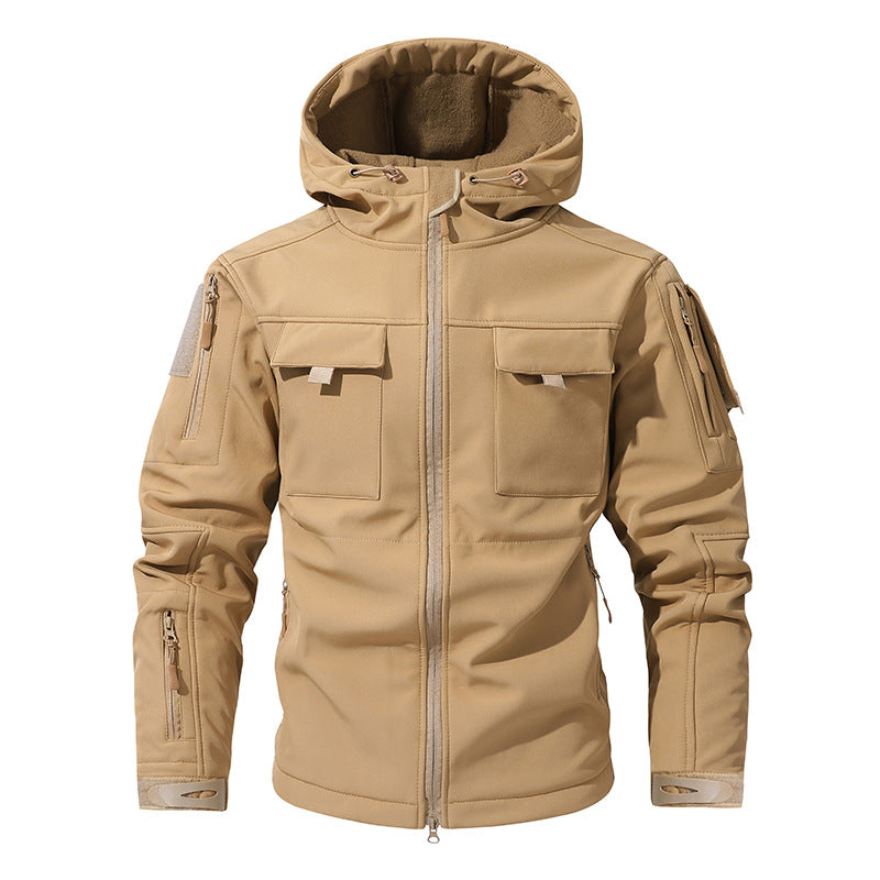 Herren Outdoor Funktionsjacke Wasserdicht Tactical