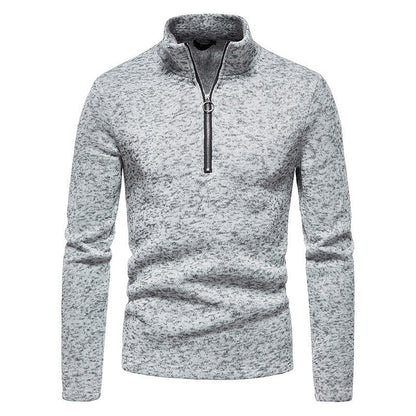 Herren Stehkragenpullover Sportlich Funktionell