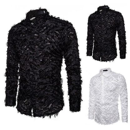 Herren Hemd Modern Strukturiert Elegant Berlin Style