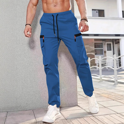 Herren Cargo-Hose Modern Bequem Reißverschluss
