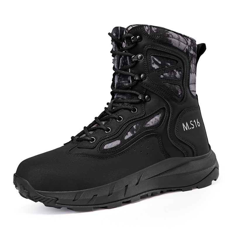 Herren Tactical Stiefel Robust Knöchelschutz Atmungsaktiv - BerlinGlamour