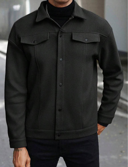 Herren Overshirt Jacke Modern Trendy