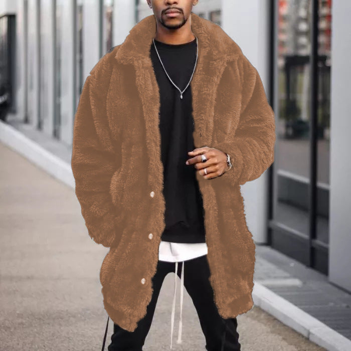 Herren Fleecejacke Warm Kuschelig Winter