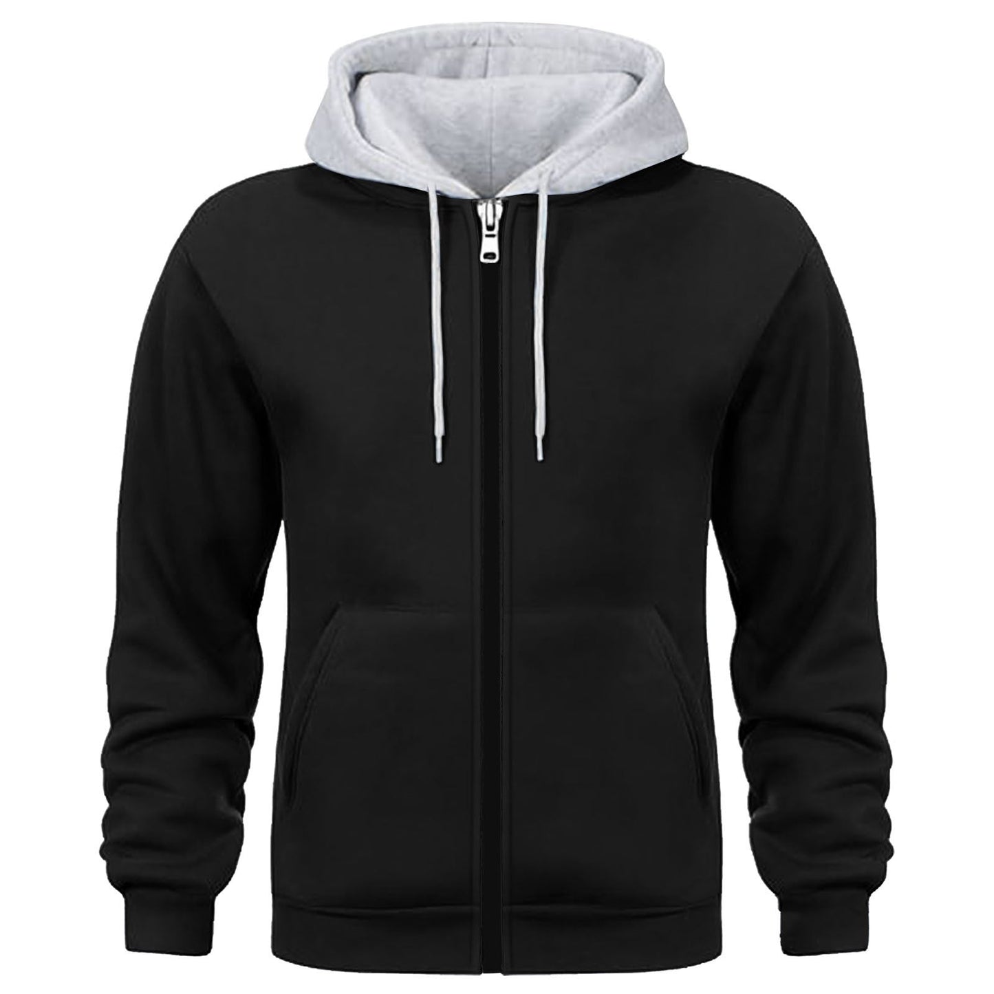 Herren Kapuzenjacke Doppellagig Warm Wasserabweisend