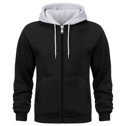 Herren Kapuzenjacke Doppellagig Warm Wasserabweisend