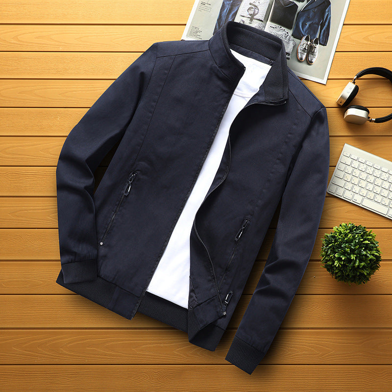 Herren Freizeitjacke Leicht und Bequem Sportlich