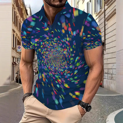 Herren Poloshirt Berlin Grafikdesign Modern Slimfit - BerlinGlamour