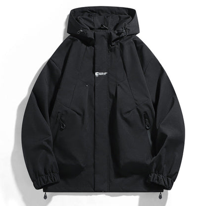 Herren Outdoorjacke Wasser- und Windschutz Funktionell
