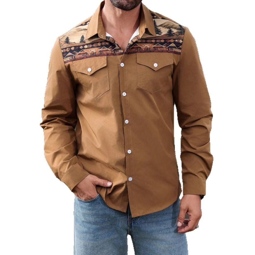 Männer Hemd mit Naturmotiv Berlin Style