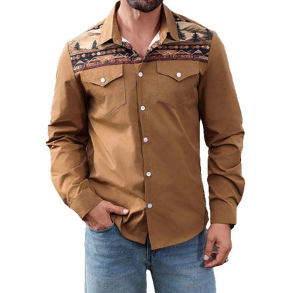 Männer Hemd mit Naturmotiv Berlin Style