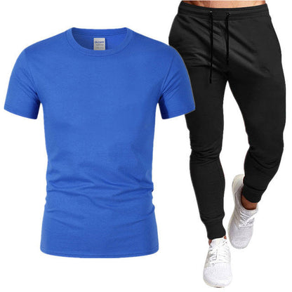 Herren Sportset Trainingsanzug T-Shirt Jogginghose Sportlich