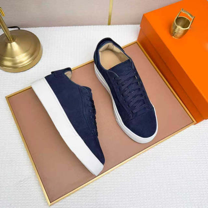 Damen Sneaker Wildleder Schuhe Heidi Stil - BerlinGlamour