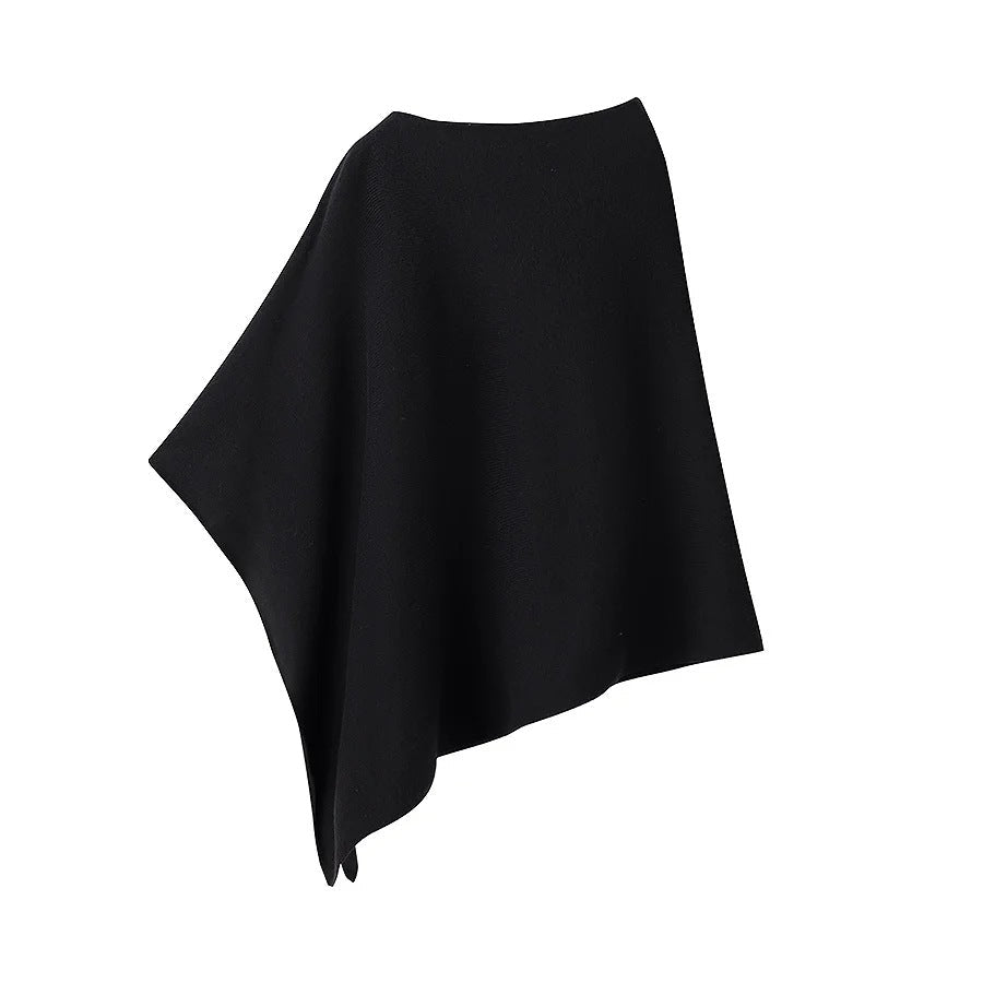 Wolle Schalponcho Damen Elastisch Weich Berlin
