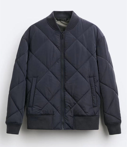 Herren Steppjacke Sportlich mit Taschen