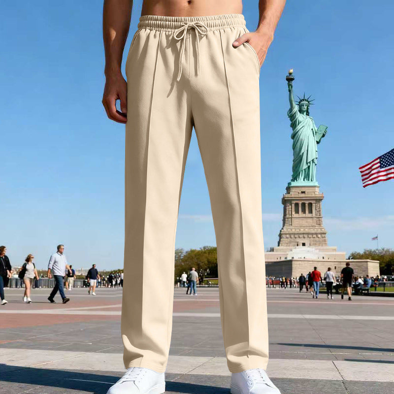Bequeme Herren Jogginghose Elastisch Mit Taschen