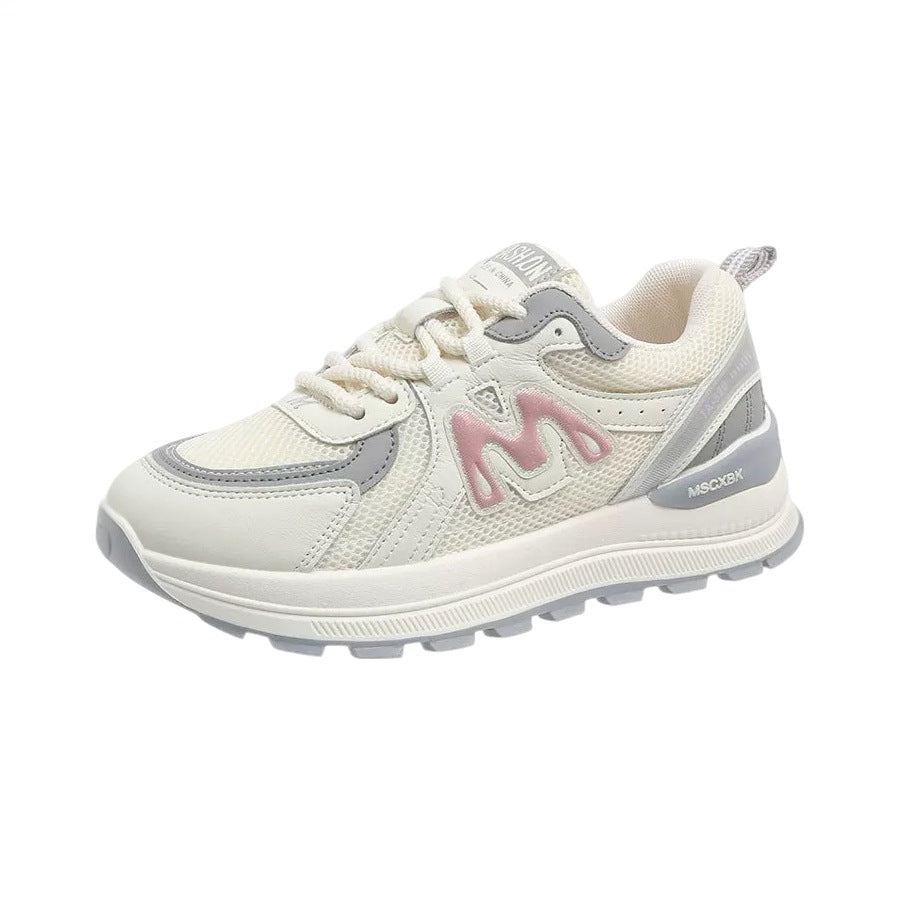 Damen Sneaker Komfort Atmungsaktiv Sportlich
