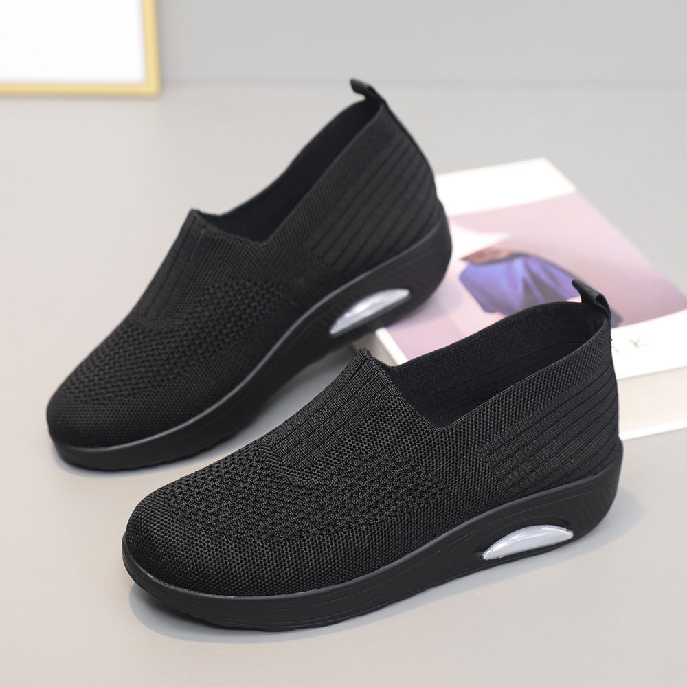 Damen Sneaker Bequem Luftig Mit Dämpfung
