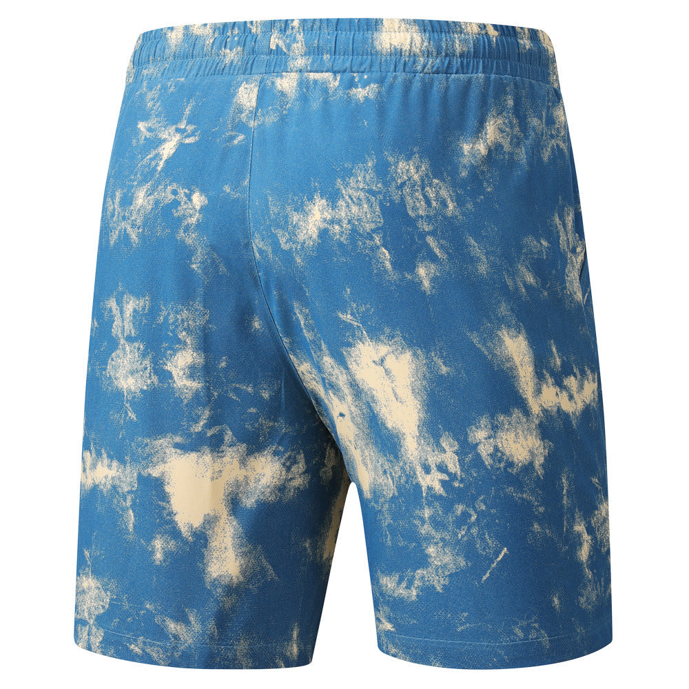 Herren Badeshorts Sportlich Elastisch mit Kordelzug