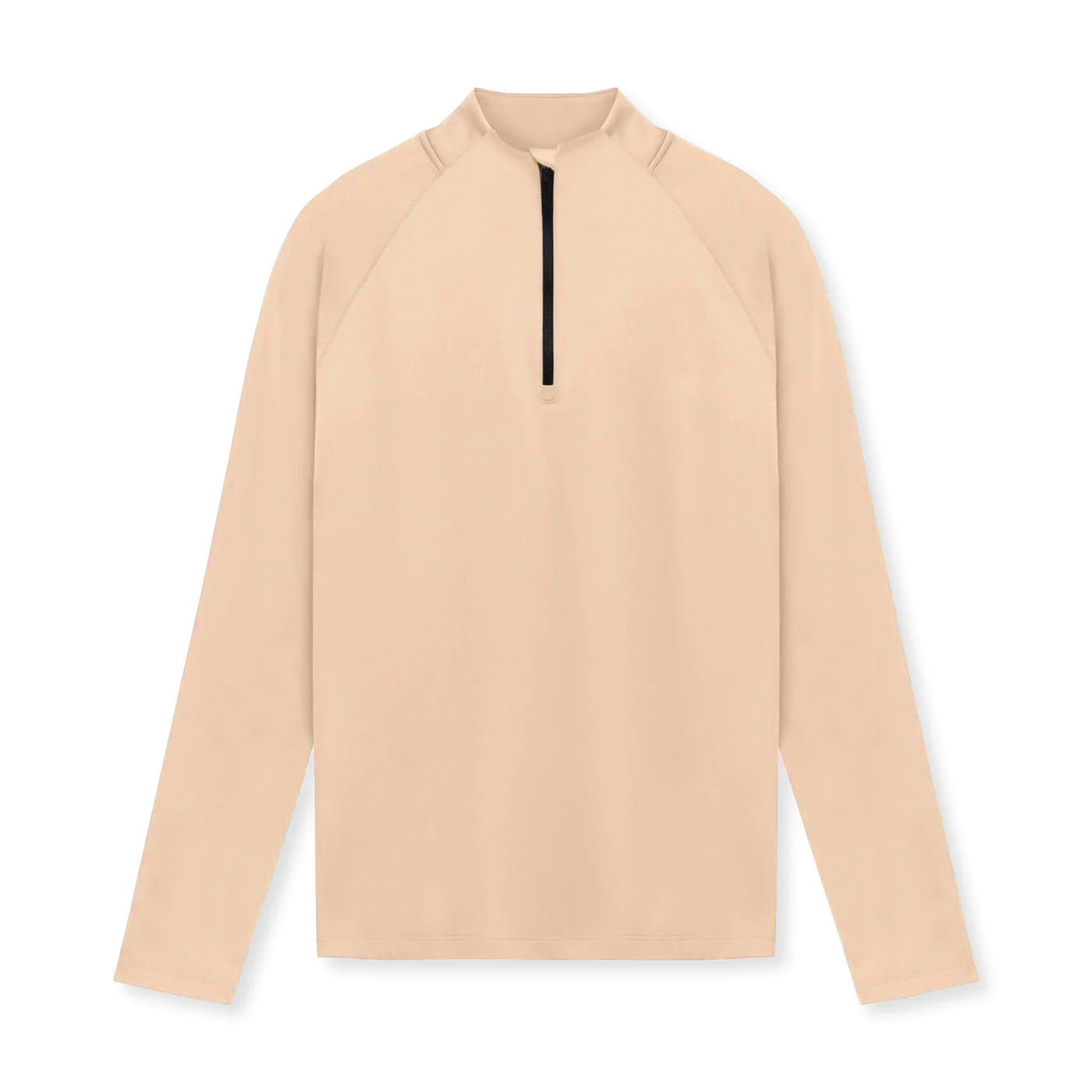 Herren Longsleeve Funktionsshirt Stehkragen Reißverschluss Sportlich