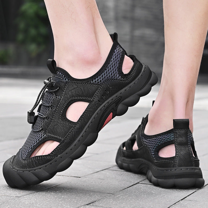 Damen Sandalen Bequem Atmungsaktiv Sommer