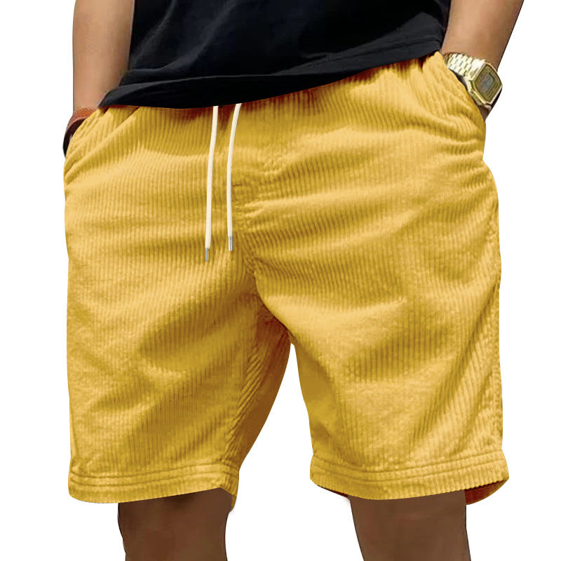 Herren Cordhose Bequem Strukturiert Freizeit Hose