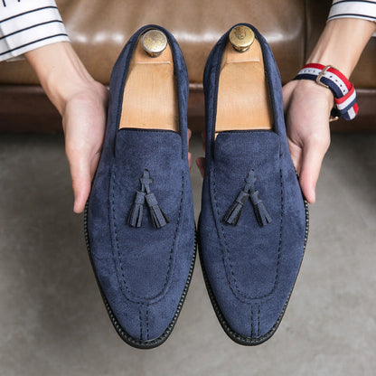 Damen Mokassins Elegante Quasten Schuhe Trendy