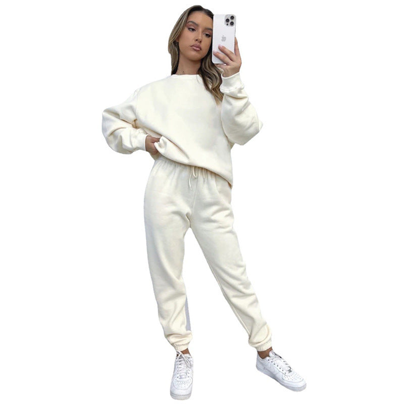 Damen Jogginganzug Bequem Sweatshirt Hose Sportlich