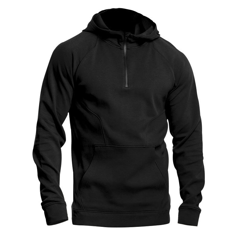 Herren Sportpullover Funktionell Mit Kängurutasche
