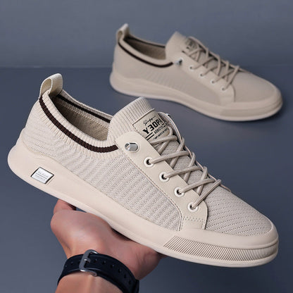 Damen Sneaker Bequem Elastisch Flexibel