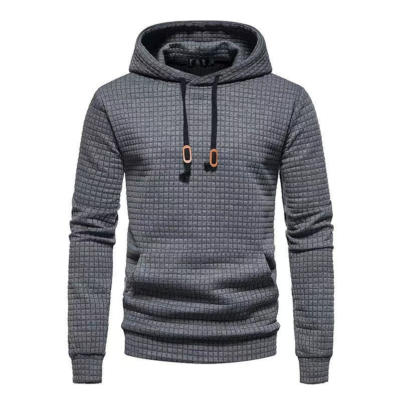 Herren Hoodie Modern Strukturiert Trendig