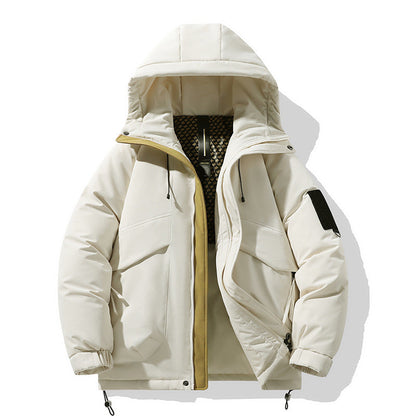 Herren Winterjacke Isoliert Wärmedämmend mit Innenfutter