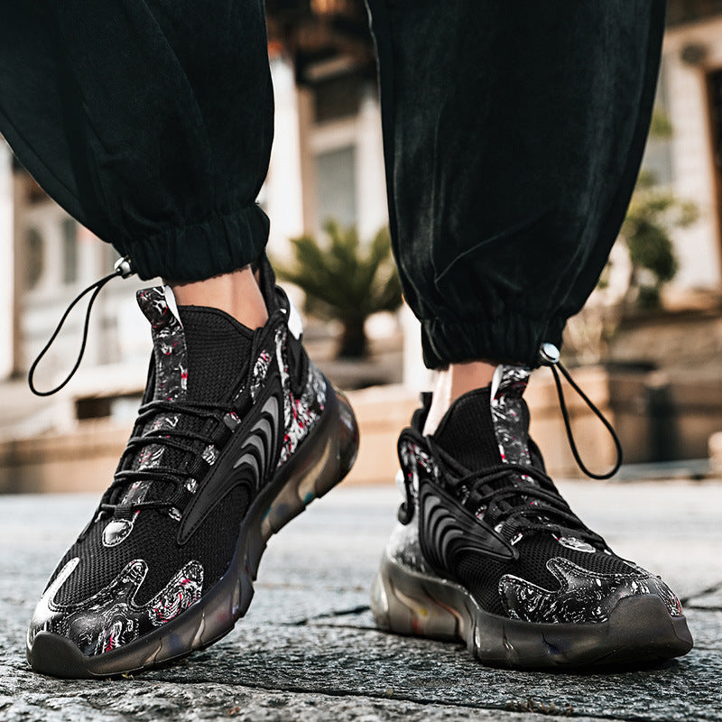Damen Sneaker Sportlich Leicht High-Top
