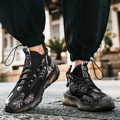 Damen Sneaker Sportlich Leicht High-Top