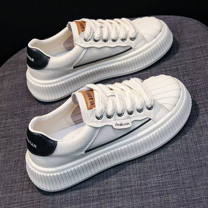 Damen Sneaker Modern Strukturiert Bequem