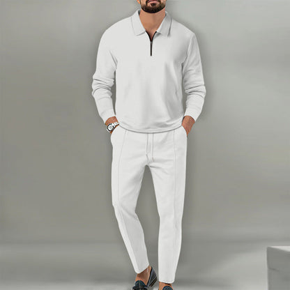 Herren Sportanzug Jogginghose Pullover Set Modern
