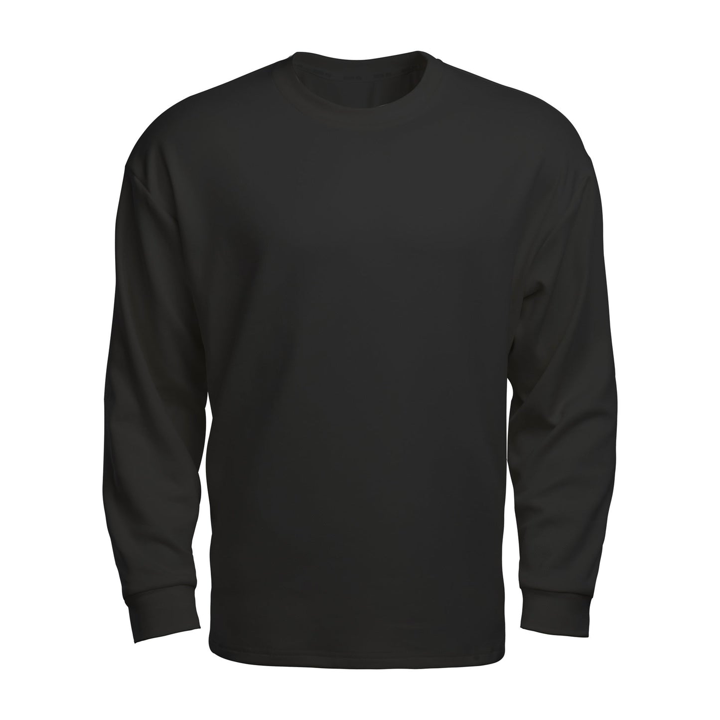 Herren Langarmshirt Weich Lässig Freizeitshirt Bequem