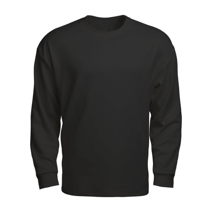 Herren Langarmshirt Weich Lässig Freizeitshirt Bequem