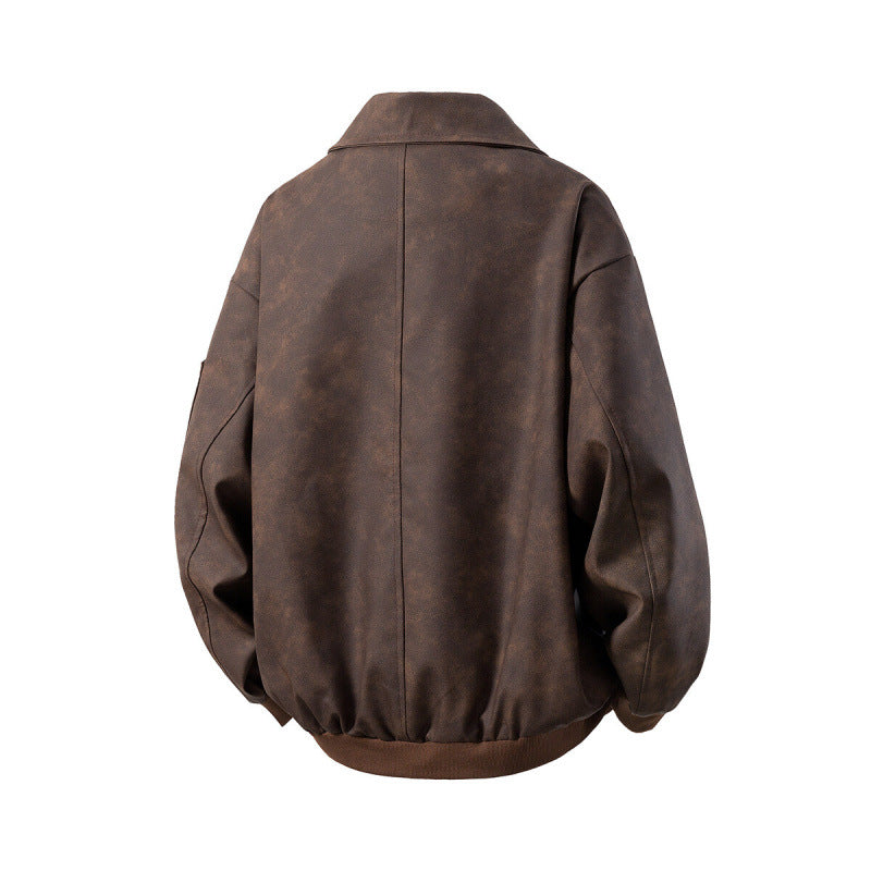 Herren Übergangsjacke Modern mit Reißverschlusstaschen