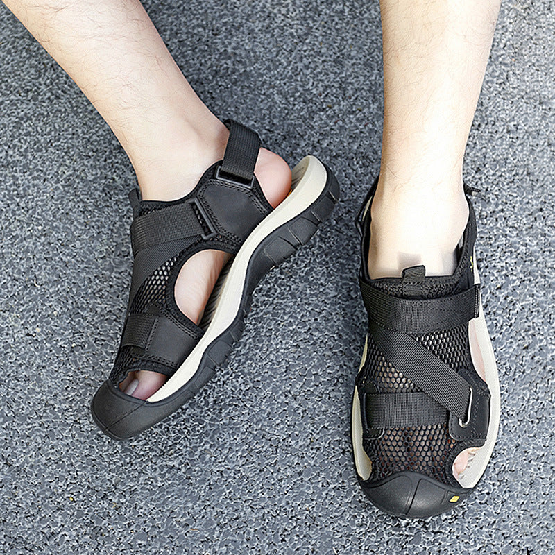 Herren Sandalen Outdoor rutschfest verstellbar