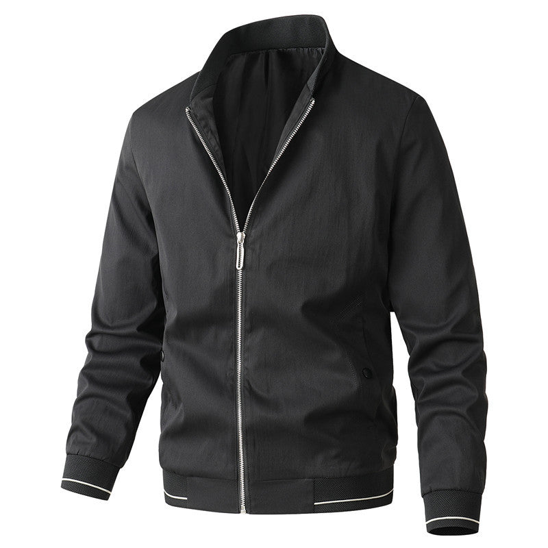 Herren Steppjacke Sportlich Mit Stehkragen Modern