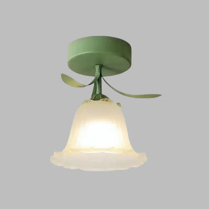 Mini Deckenleuchte Blumenmuster Modern Dimmbar