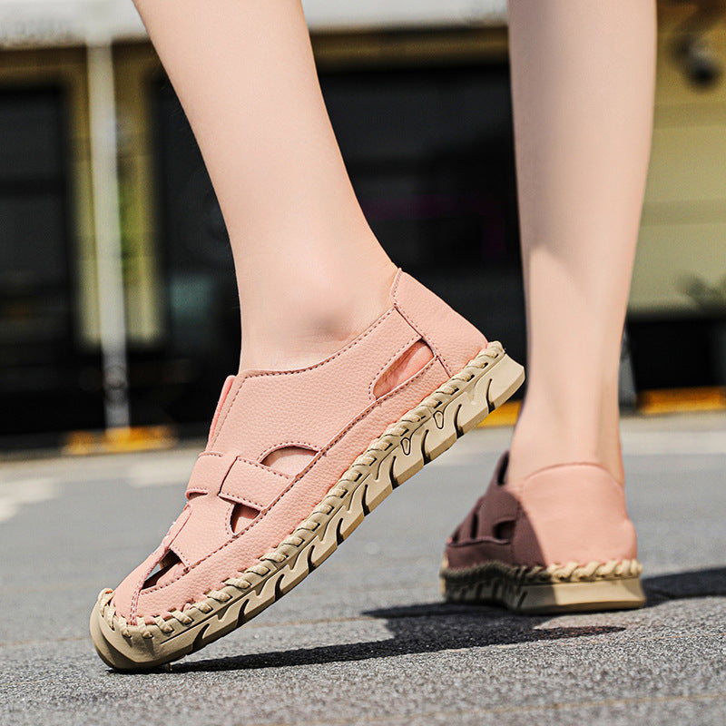 Damen Sandalen Bequem Atmungsaktiv Rutschfest Sommer