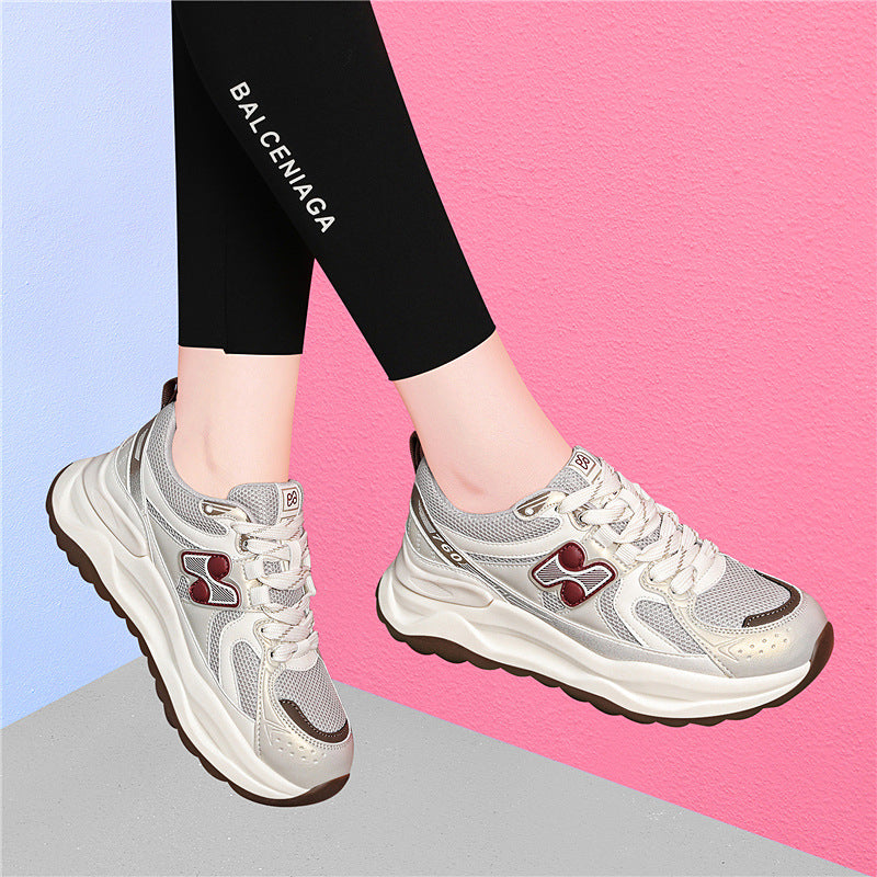 Damen Laufschuhe Sportlich Leicht Dämpfend