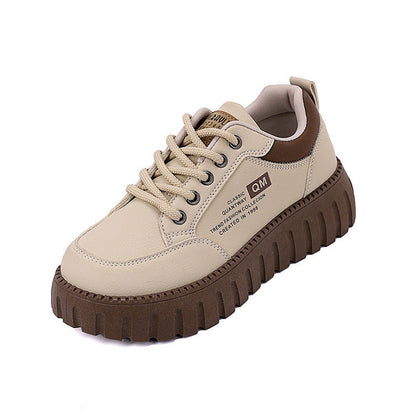 Damen Sneaker Plattformschuhe Modisch Hoch mit Dämpfung