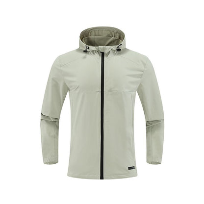 Herren Outdoor-Jacke Wasserdicht Mit Hose Funktionell
