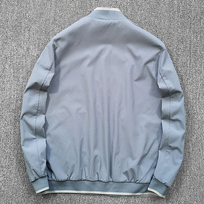 Herren Steppjacke Kontrastkragen Warm Modern Style