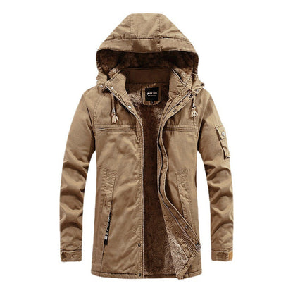 Herren Winterjacke Funktionell Enganliegend Fleece Isoliert