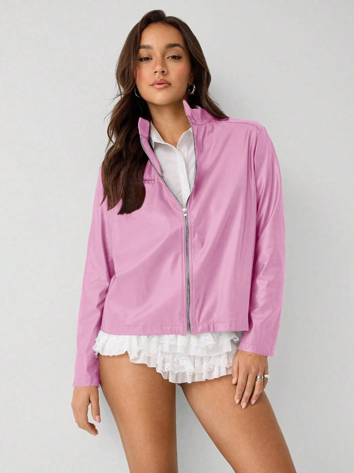Damen Windjacke Leicht Wasserabweisend Modern